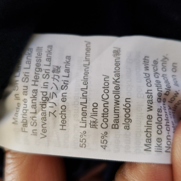 J. Crew factory  linen size 14 New - Picture 8 of 8